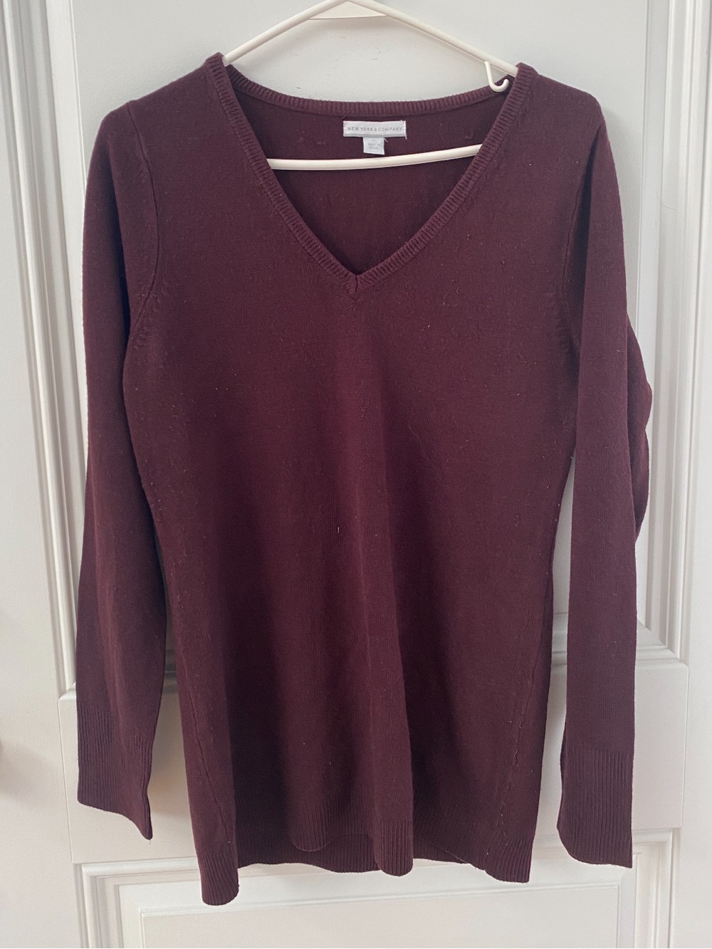 New York & Company Women's V-Neck Sweater